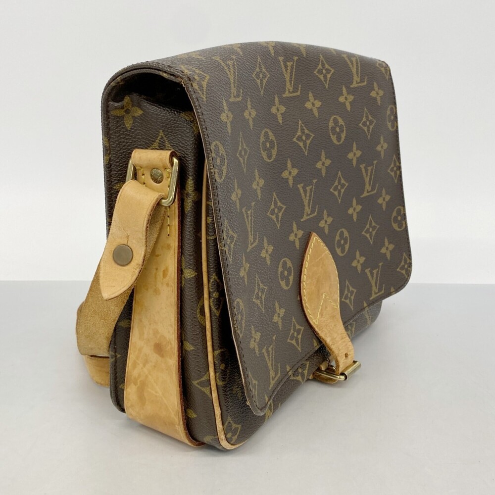 Louis Vuitton Monogram Cartouchiere GM Shoulder Bag M51252 Brown Women's - Picture 2 of 11